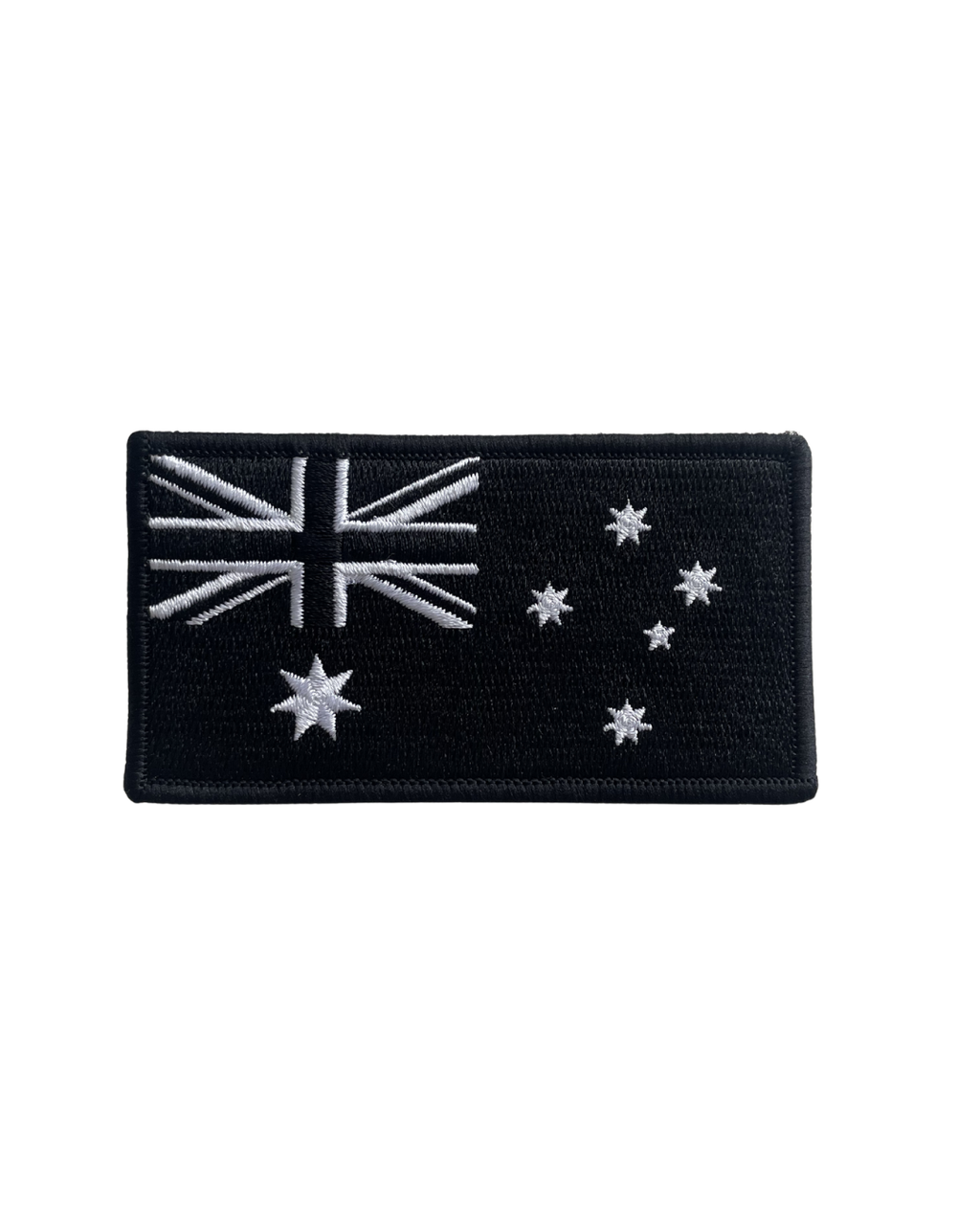 Embroidered Australian patch for hybrid backpack.